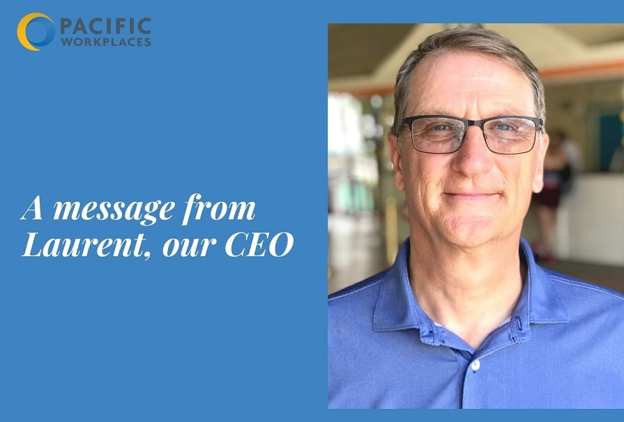 Covid-19 Message to Members from CEO | Pacific Workplaces