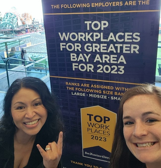 Pacific Workplaces Top Workplace for Greater Bay Area