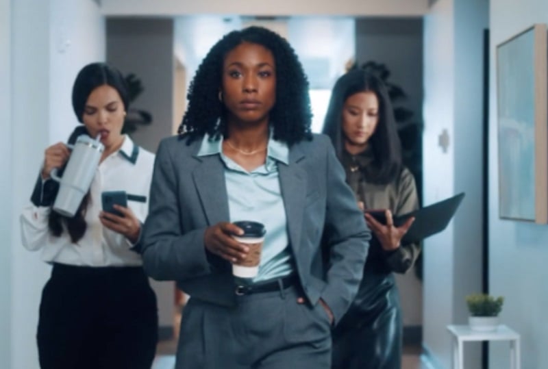 WNBA supports women in business commercial filmed at Pacific Workplaces